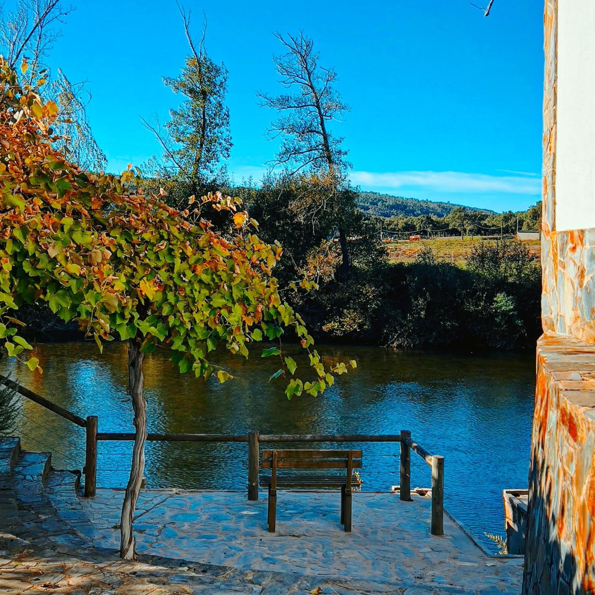 アルガニル Casa Do Rio Alvaヴィラ エクステリア 写真